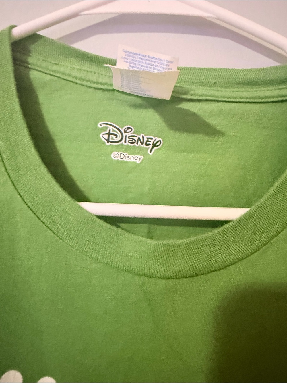 Disney Green Mickey Clover Graphic Tee - Picture 3 of 6